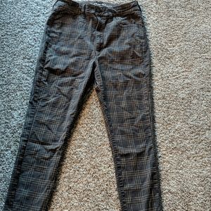 AE Plaid Super High Rise Jegging | Size 6